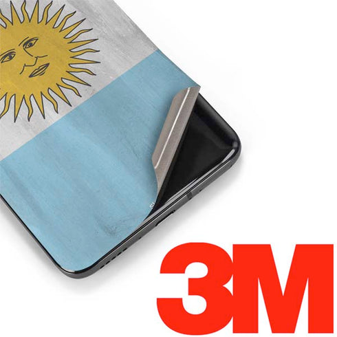 Argentina Flag Distressed OnePlus 7 Pro Skin