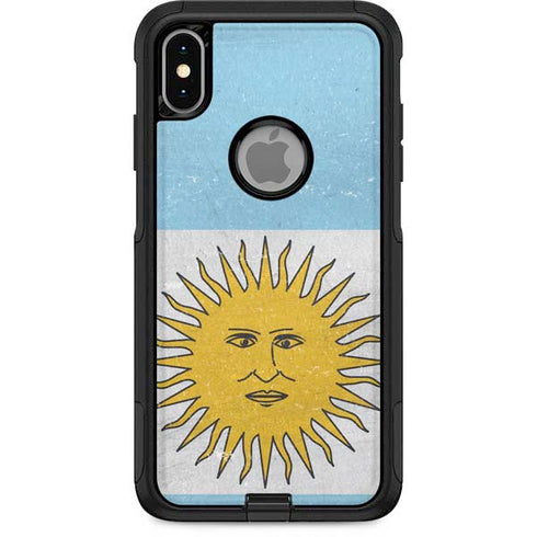 Argentina Flag Distressed Otterbox Commuter iPhone Skin