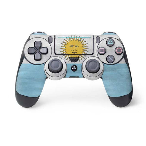 Argentina Flag Distressed PS4 Pro/Slim Controller Skin