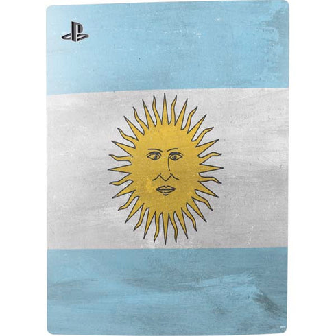 Argentina Flag Distressed PS5 Bundle Skin