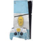 Argentina Flag Distressed PS5 Slim Digital Edition Bundle Skin