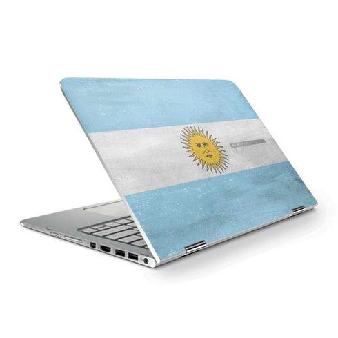 Argentina Flag Distressed HP Spectre Skin
