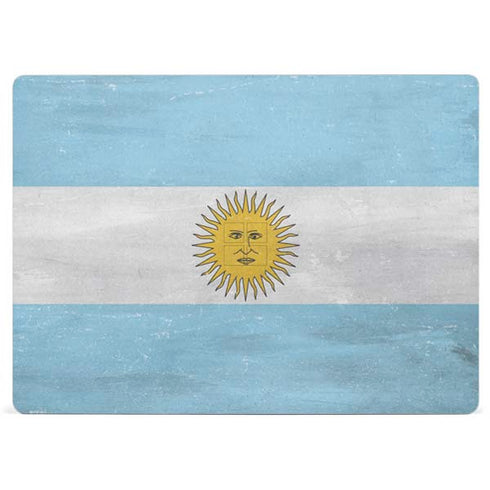Argentina Flag Distressed Surface Laptop 2 Skin