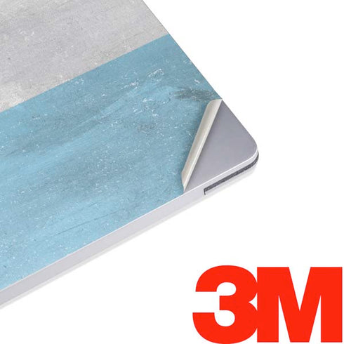 Argentina Flag Distressed Surface Laptop 3 13.5in Skin