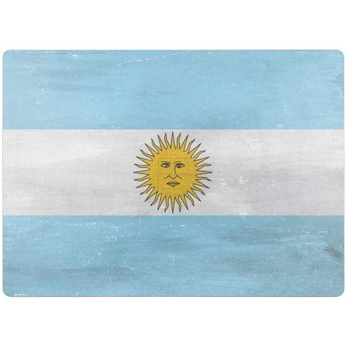 Argentina Flag Distressed Surface Laptop 4 15in Skin