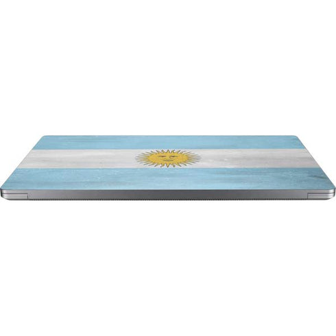 Argentina Flag Distressed Surface Laptop 4 15in Skin