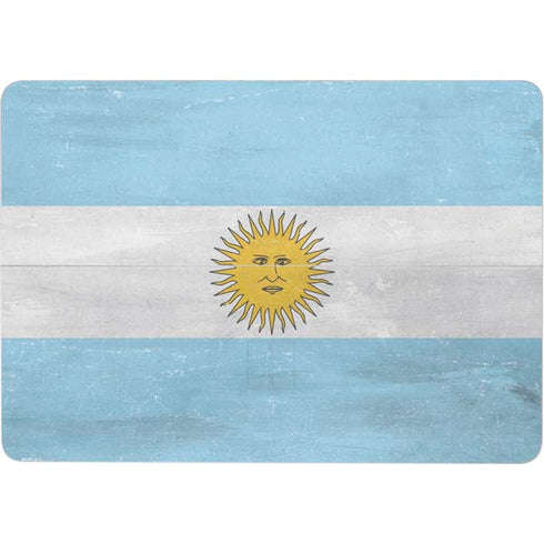 Argentina Flag Distressed Surface Laptop Studio Skin