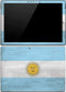 Argentina Flag Distressed Surface Pro 4 Skin