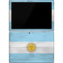 Argentina Flag Distressed Surface Pro 7 Skin