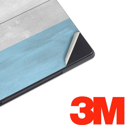 Argentina Flag Distressed Surface Pro 7 Skin