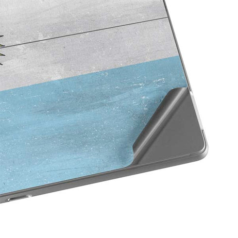 Argentina Flag Distressed Surface Pro 8 Skin