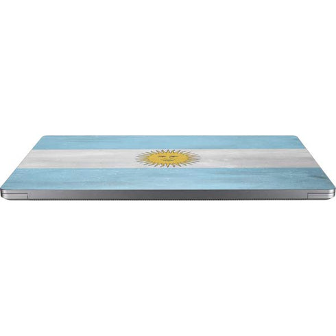 Argentina Flag Distressed Universal Laptop 18in (14.6 x 10.6in) Skin