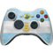 Argentina Flag Distressed Xbox 360 Wireless Controller Skin