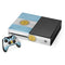 Argentina Flag Distressed Xbox One Console and Controller Bundle Skin