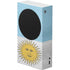 Argentina Flag Distressed Xbox Series S Console Skin