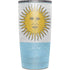 Argentina Flag Distressed Yeti 20oz Tumbler Skin
