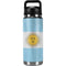 Argentina Flag Distressed YETI Rambler 26oz Bottle Skin