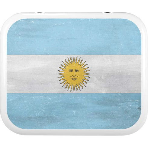 Argentina Flag Distressed YETI Roadie 24 Hard Cooler Skin