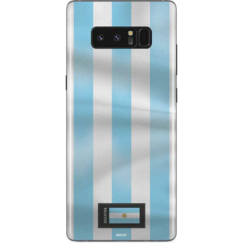 Argentina Soccer Flag Galaxy Note 8 Skin