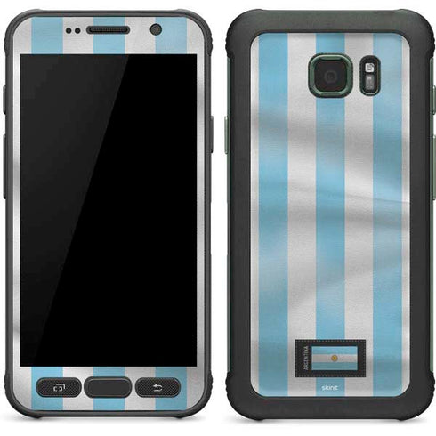 Argentina Soccer Flag Galaxy S7 Active Skin