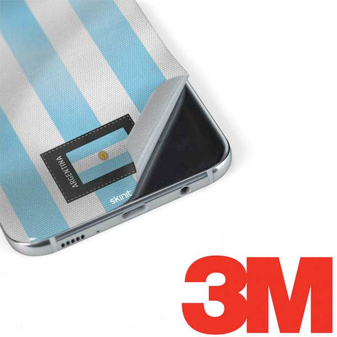 Argentina Soccer Flag Galaxy S8 Plus Skin