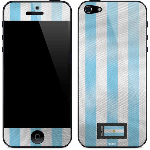 Argentina Soccer Flag iPhone 5/5s/5SE Skin