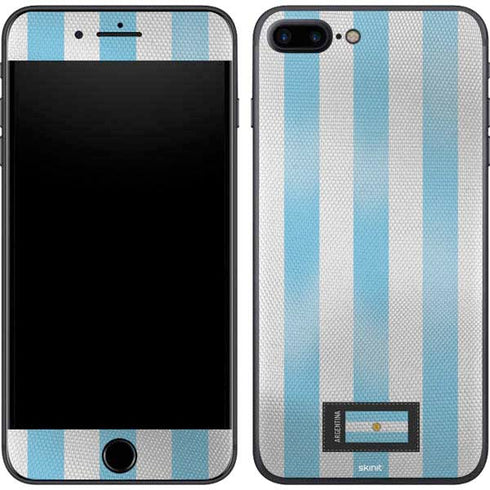 Argentina Soccer Flag iPhone 8 Plus Skin