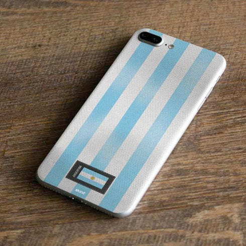 Argentina Soccer Flag iPhone 8 Plus Skin