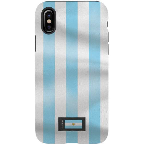 Argentina Soccer Flag iPhone X Pro Case