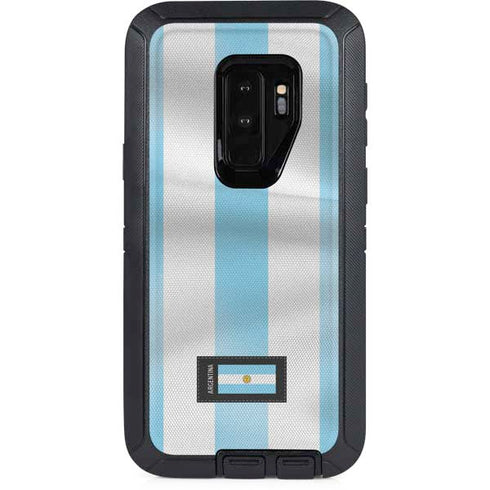 Argentina Soccer Flag Otterbox Defender Galaxy Skin