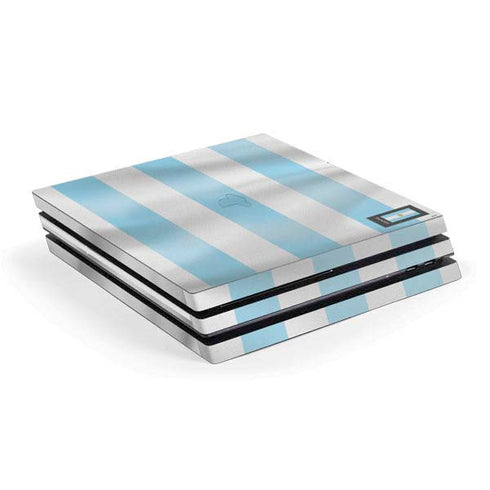 Argentina Soccer Flag PS4 Pro Console Skin