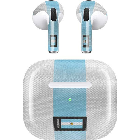 Argentina Soccer Flag Apple AirPods (3rd Gen 2021) Skin