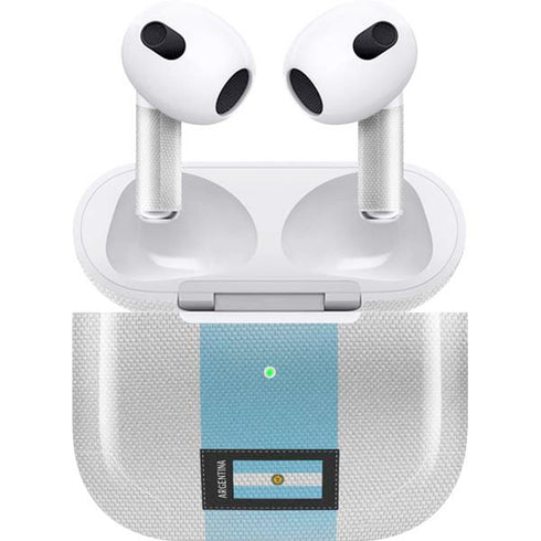 Argentina Soccer Flag Apple AirPods (3rd Gen 2021) Skin