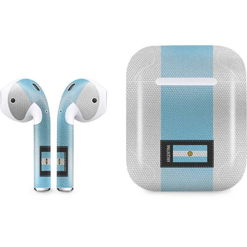 Argentina Soccer Flag Apple AirPods Skin