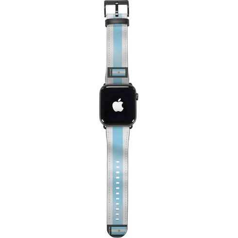 Argentina Soccer Flag Apple Watch Band 38-40mm