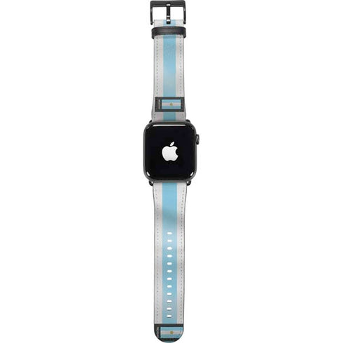Argentina Soccer Flag Apple Watch Band 42-44mm
