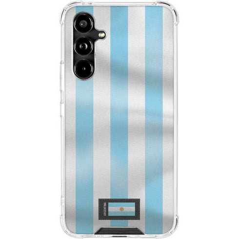 Argentina Soccer Flag Galaxy A54 5G Clear Case