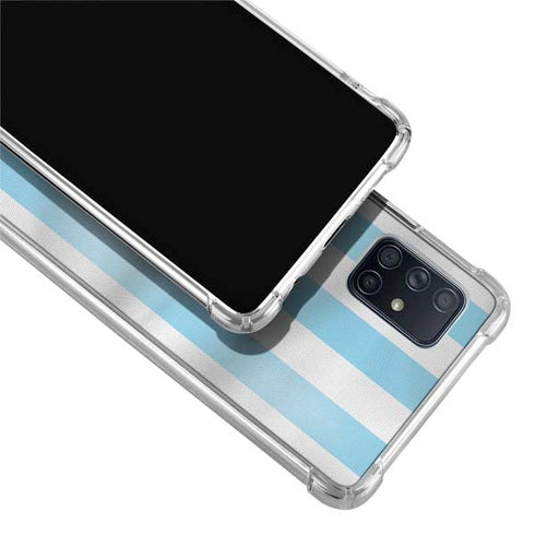 Argentina Soccer Flag Galaxy A71 5G Clear Case