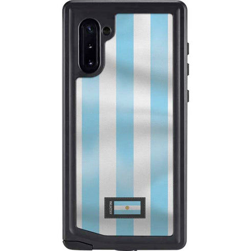 Argentina Soccer Flag Galaxy Note 10 Waterproof Case