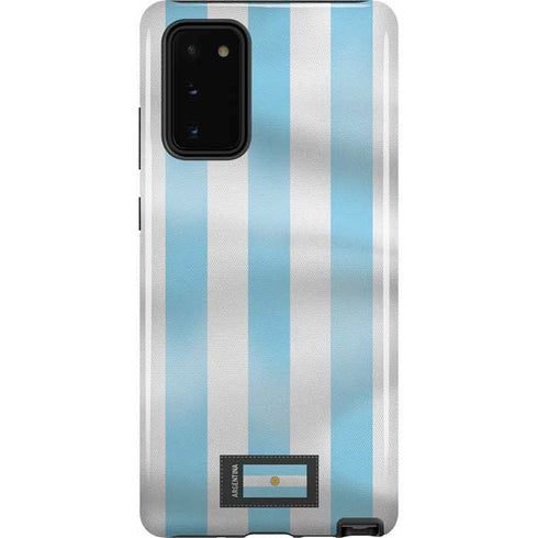 Argentina Soccer Flag Galaxy Note20 5G Pro Case