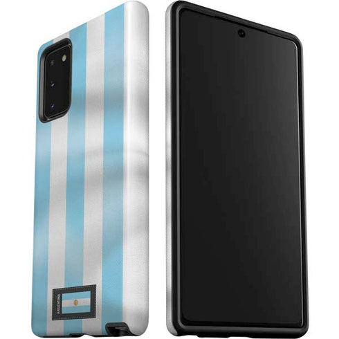 Argentina Soccer Flag Galaxy Note20 5G Pro Case