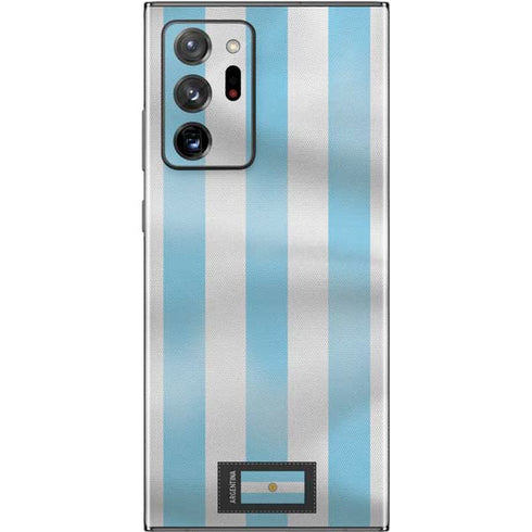 Argentina Soccer Flag Galaxy Note20 Ultra 5G Skin