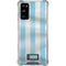 Argentina Soccer Flag Galaxy S20 FE Clear Case