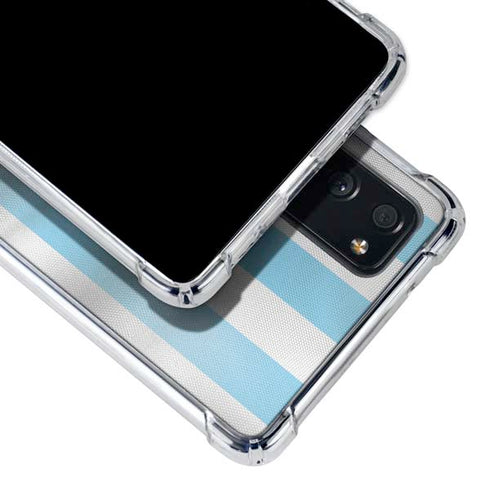 Argentina Soccer Flag Galaxy S20 FE Clear Case