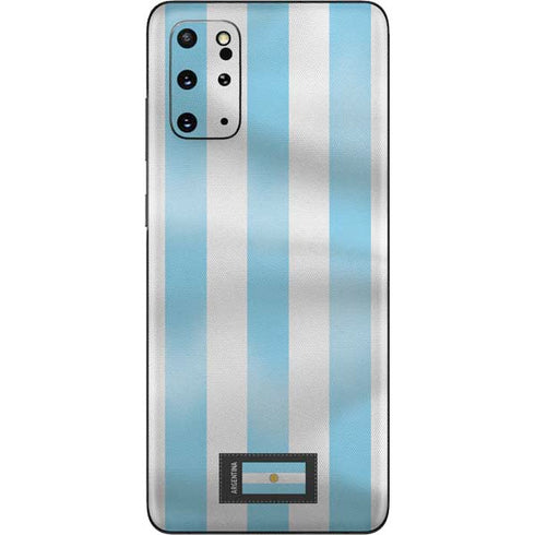 Argentina Soccer Flag Galaxy S20 Plus Skin