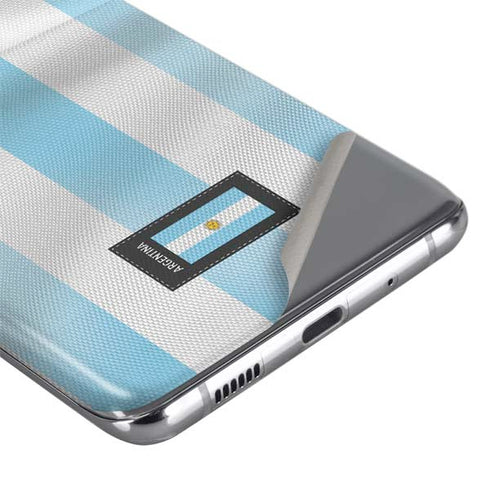 Argentina Soccer Flag Galaxy S20 Ultra 5G Skin