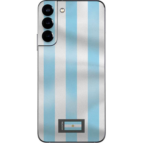 Argentina Soccer Flag Galaxy S22 Plus Skin