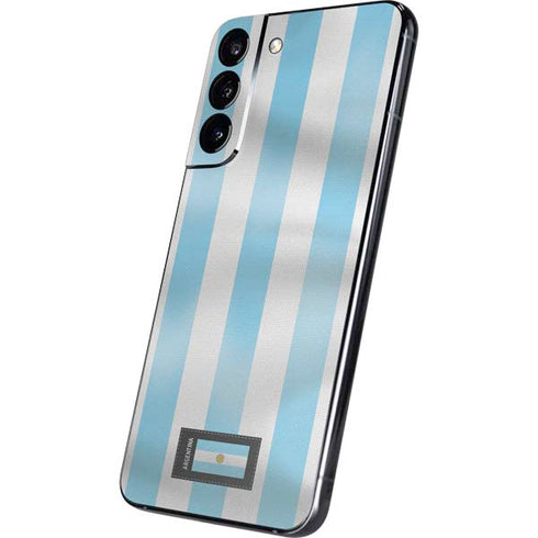 Argentina Soccer Flag Galaxy S22 Plus Skin