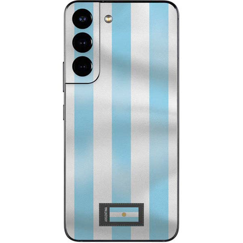 Argentina Soccer Flag Galaxy S22 Skin