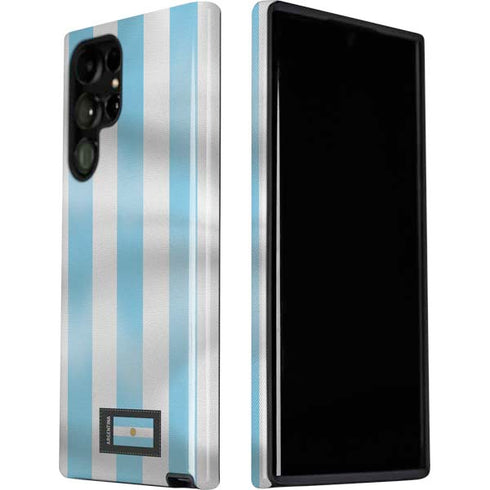 Argentina Soccer Flag Galaxy S22 Ultra Pro Case